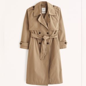 ABERCROMBIE & FITCH: Elevated Trench Coat